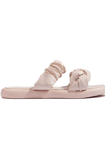 Beige Hausschuhe