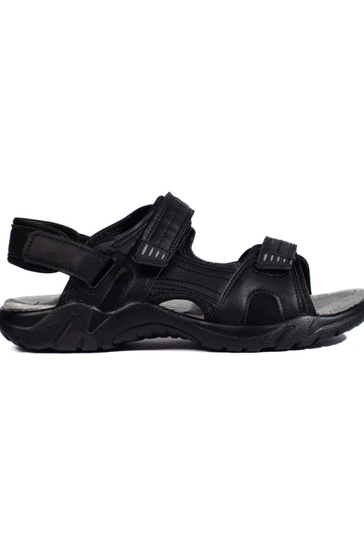 Sportliche Sandalen in schwarzer Farbe