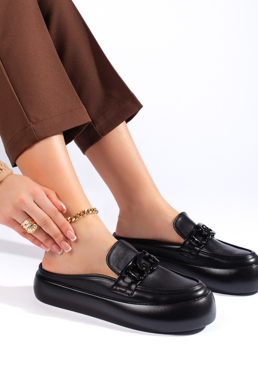 Stiefel schwarze Farbe Hausschuhe