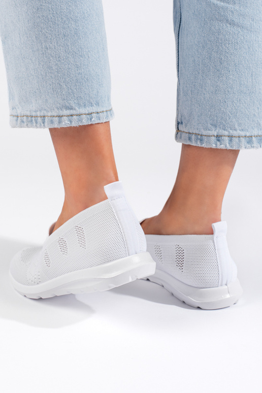 weißer Slip-On weißer Slip-On