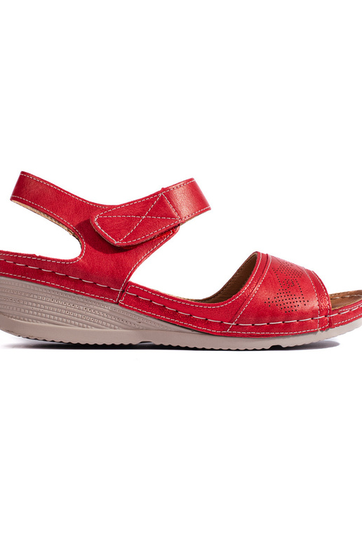 rote Sandalen rote Sandalen