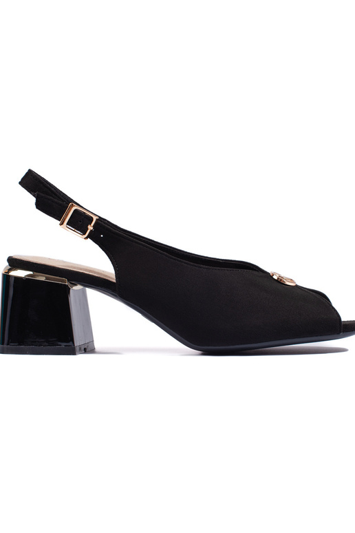 Elegante Wildledersandalen in...