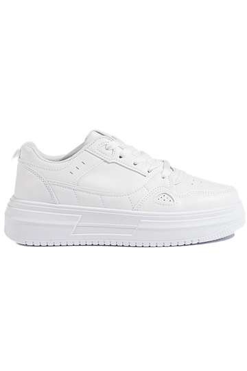 weiße Sneakers-Modellschuhe