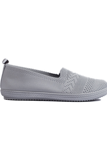 grauer Slip-On