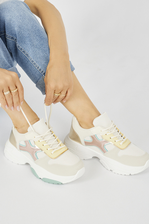 Damen Freizeitschuhe Gold Damen Freizeitschuhe Gold