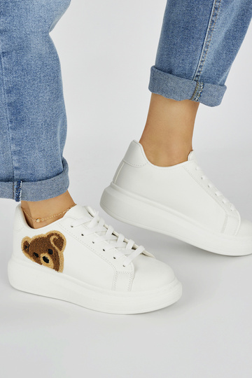 weiße Damen-Sportschuhe mit... 2