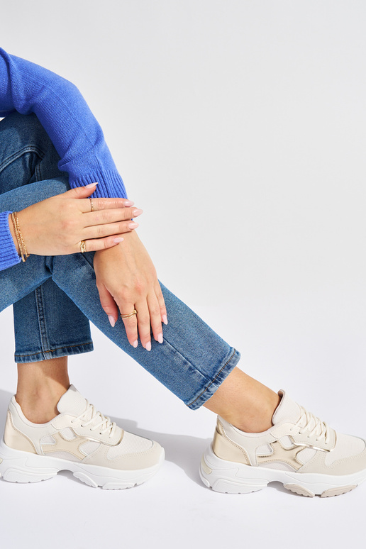 Damen-Freizeitschuhe beige Damen-Freizeitschuhe beige