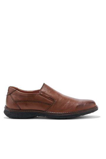 Braune Herren-Halbschuhe