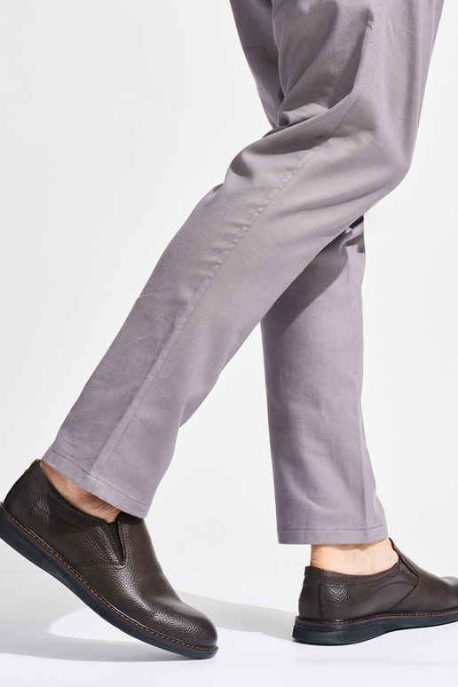 braune Stiefeletten für Herren