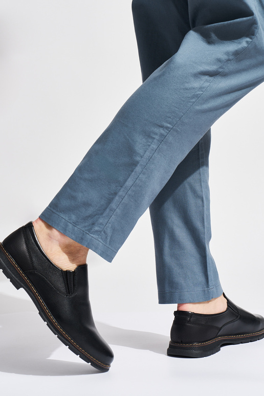 schwarze Stiefeletten für Herren