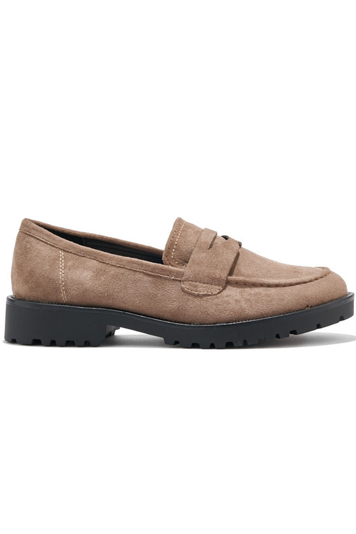 Wildledermokassins für Damen