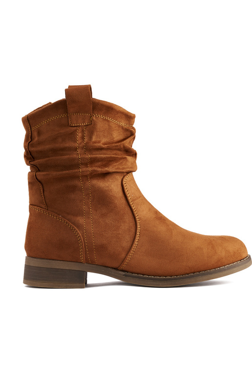 Damenschuhe aus braunem Wildleder Damenschuhe aus braunem Wildleder