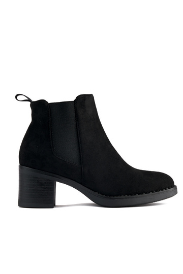 schwarze klassische Stiefel