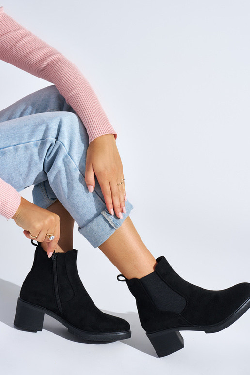 schwarze klassische Stiefel schwarze klassische Stiefel
