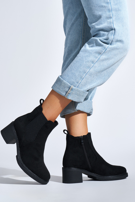 schwarze klassische Stiefel schwarze klassische Stiefel