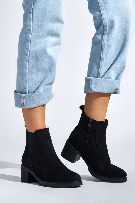schwarze klassische Stiefel schwarze klassische Stiefel