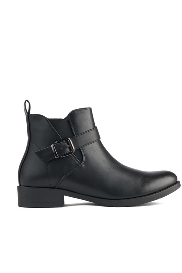 schwarze flache Damenschuhe