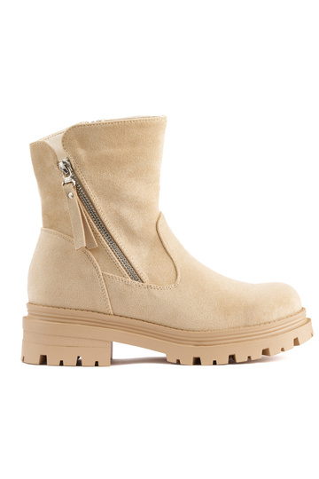 braune Damenschuhe mit...