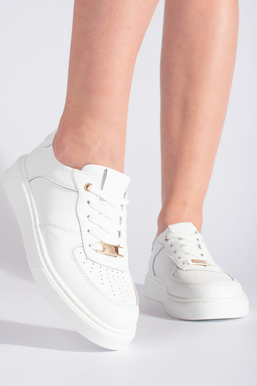 Weiße Damen-Sportschuhe aus... 2