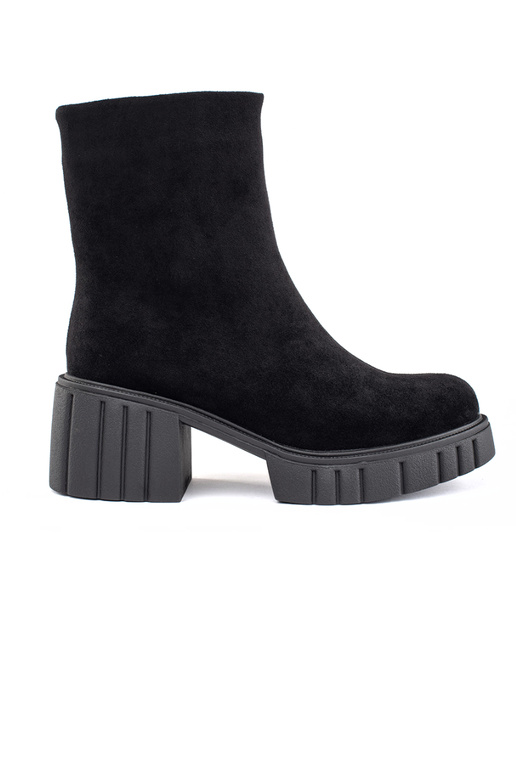 schwarze Plateauschuhe für Damen
