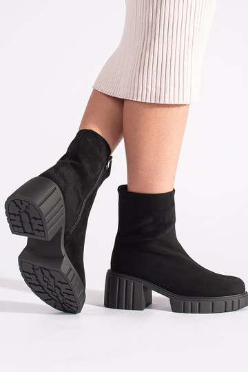 schwarze Plateauschuhe für... 2