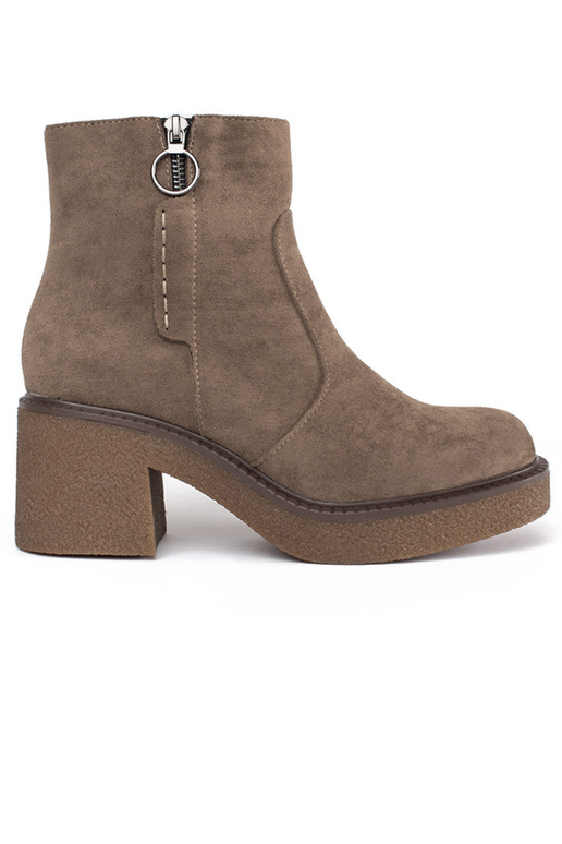 Beige Wildlederstiefel von Sergio Leone Beige Wildlederstiefel von Sergio Leone