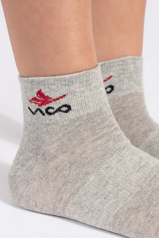 graue Damen-Skarpetki Vico 3-tlg graue Damen-Skarpetki Vico 3-tlg