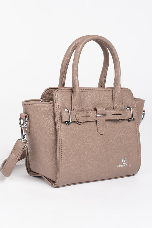 elfenbeinfarbe elegante Handtasche ze...