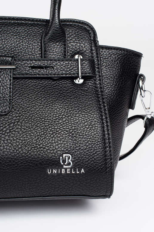 SchZuarz elegante Handtasche ze...