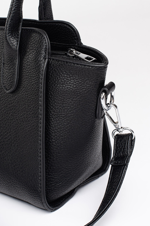 SchZuarz elegante Handtasche ze...