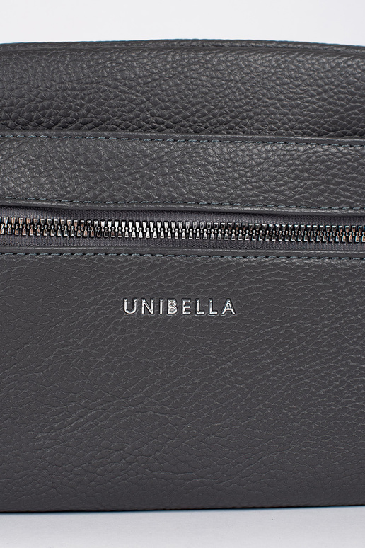 Klein grau elegante Handtasche auf...