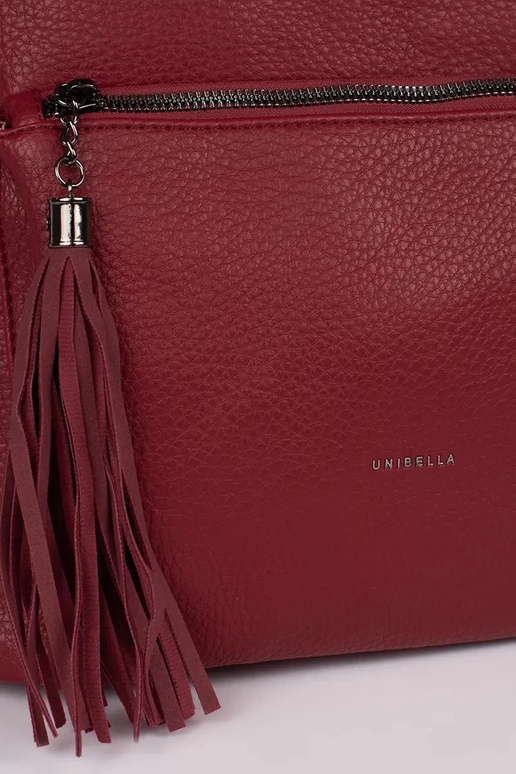 Roter Damenhandtaschenrucksack mit...