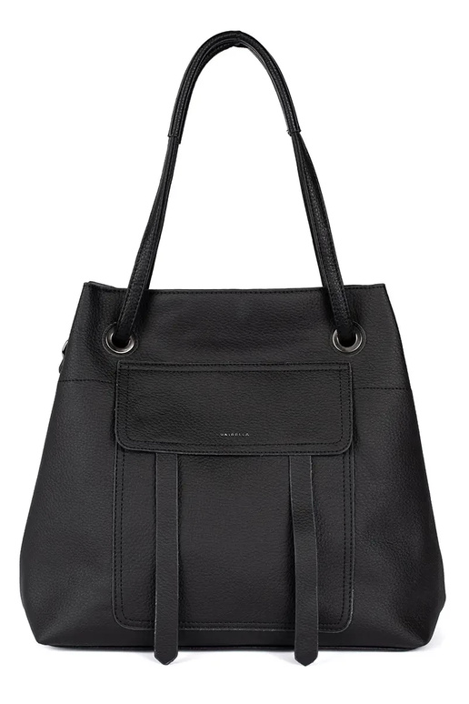 schwarze Handtasche Shopper