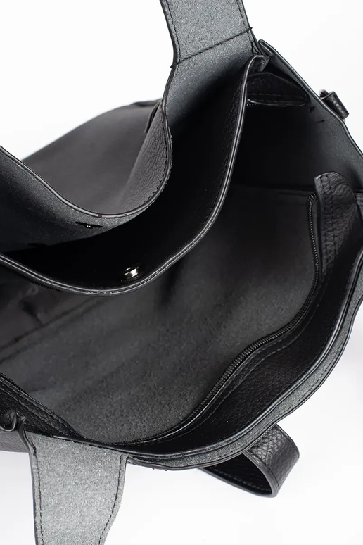 SchZuarz Handtasche shopper Frauen