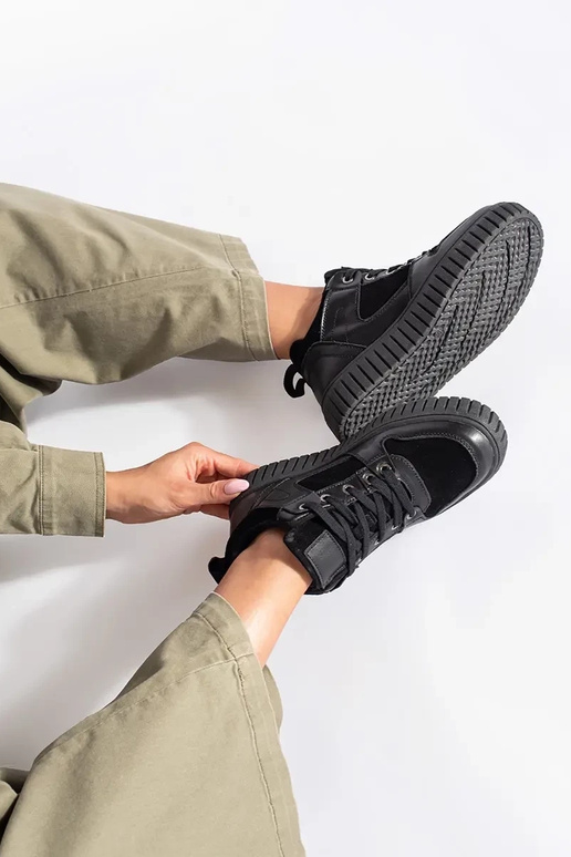 schZuarze Farbe groß Frauen Schuhe