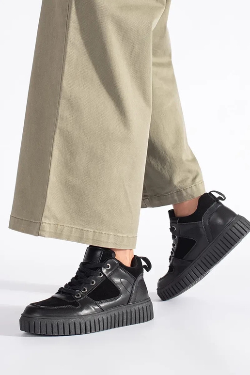 schZuarze Farbe groß Frauen Schuhe