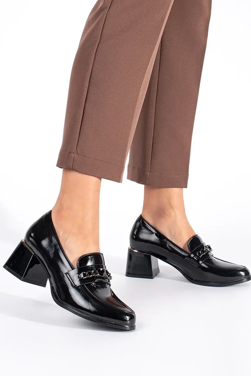 schZuarze Farbe Frauen Halbschuhe auf...