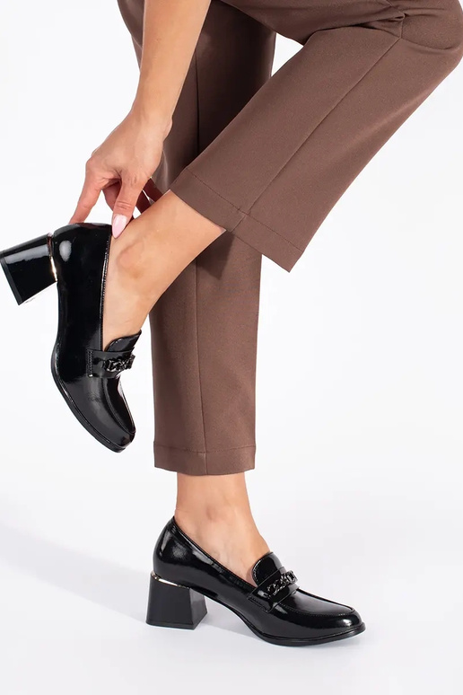 schZuarze Farbe Frauen Halbschuhe auf...