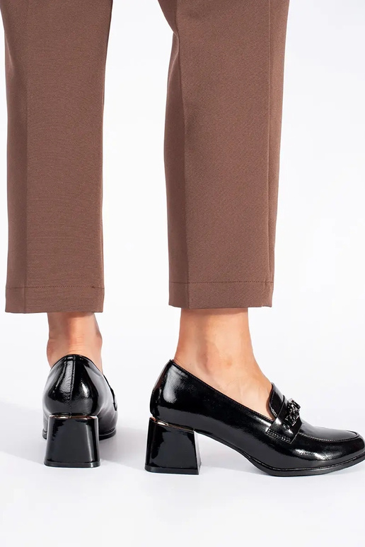 schZuarze Farbe Frauen Halbschuhe auf...