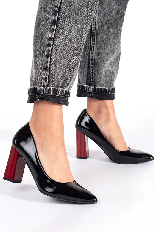 Eleganter Stil lackiert schZuarze...