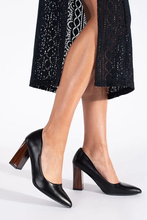 Eleganter Stil schZuarze Farbe High...