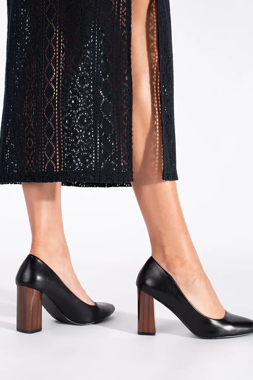 Eleganter Stil schZuarze Farbe High...