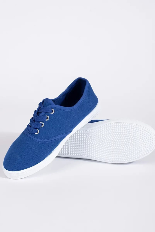 Blaue Schnürschuhe für Kinder