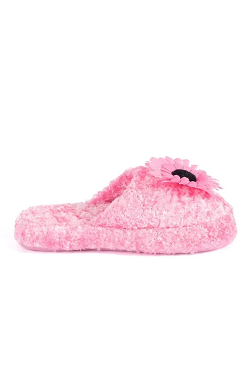 Rosa Kinderpantoffeln mit...