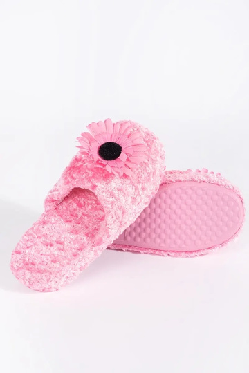Rosa Kinderpantoffeln mit... 2