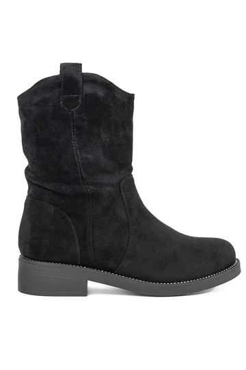 Schwarze Cowboystiefel aus...