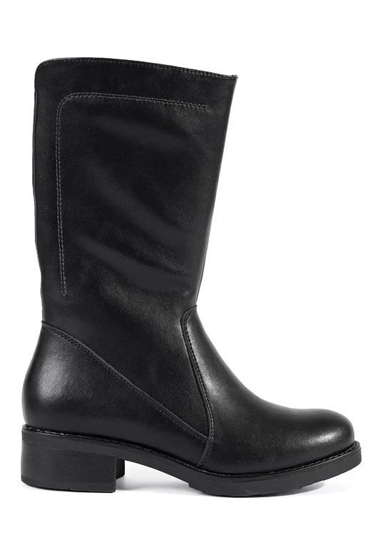 Damenschuhe aus schwarzem Leder von...