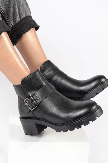 Schwarze Damen Lederschuhe... 2