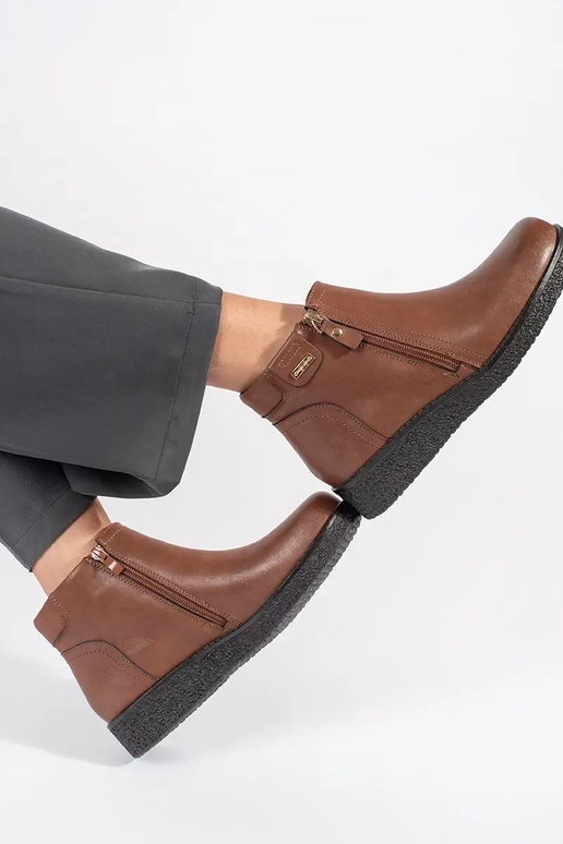 Braunes Leder bequeme Schuhe Sergio... Braunes Leder bequeme Schuhe Sergio...