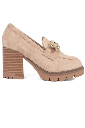 Sandfarbene Damen-Sneakers...